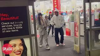 Rihanna And A$AP Rocky Take Riot For A Late Night Shop At CVS In Los Angeles, CA