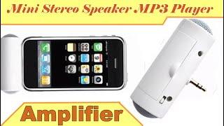 Stereo Speaker MP3 Player Loudspeaker