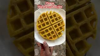 Moong daal chilla waffle| weight loss breakfast #weightlossrecipe #shorts