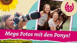 Profi-Fotoshooting mit Lia, Lea & den Pferden | Mein Pferdesommer | SWR PLUS