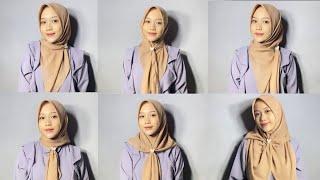 TUTORIAL HIJAB SEGIEMPAT PAKAI CINCIN BROS