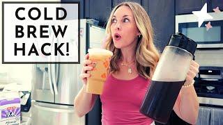 HOW TO MAKE DUNKIN DONUTS COLD BREW AT HOME