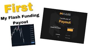 My Flash Funding Payout proof | My First Payout #myflashfunding