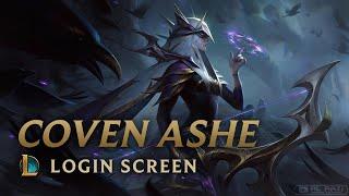 Coven Ashe | Login Screen - League of Legends