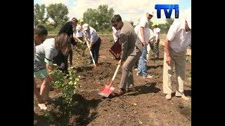 В поселке Корнеевка построили парк в честь батыра «Керней»