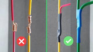 How to connect wires together