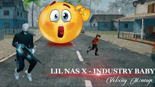 Lil Nas X - INDUSTRY BABY | Best Free fire  Velocity Edit | #MONSTER GAMING