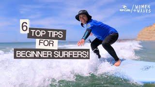 6 Top Tips For Beginner Surfers
