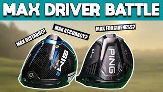 MAX DRIVER BATTLE: TAYLORMADE SIM 2 MAX Vs PING G425 MAX DRIVER