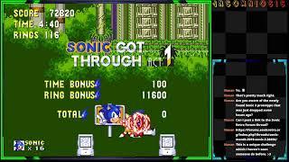 Act transitions in sprites only challenge in Sonic 3