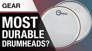 Aquarian Reflector Ice White | Drumheads | Gear Check