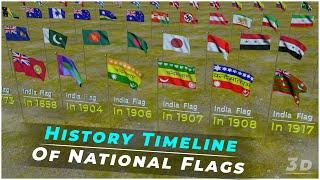 History of all Flags | timeline of national flags | Flags of the world | Flag | flags | world data