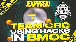 Team CRC using Hacks in BMOC | BGMI ANTI CHEAT APP | BGMI | IOSZERO WINIOS ZERO | BGMI HACKS