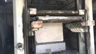 Used marble gangsaw Barsanti 80 blades