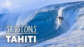 Jack Robinson And The World Tour Elite Join Teahupo'o's Local Surfers In Huge Teahupo'o | Sessions