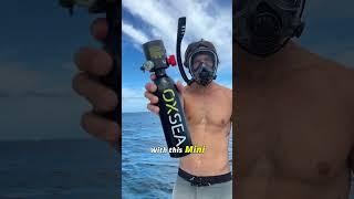 OXSEA Mini Diving Tank and the OXAIR Full Face Mask