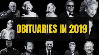 Celebrities Who Passed Away in 2019 - Obituary Pedia 2019