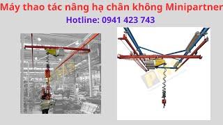 Máy thao tác nâng hạ chân không Minipartner - PMS Việt Nam