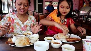 " Sher Bengal Beach Resort " Mandarmani | Buffet Breakfast | Luchi | Simai | Bread Butter | Egg