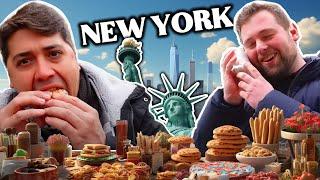 FOOD TOUR quer durch NEW YORK CITY ... (Die Reise beginnt)