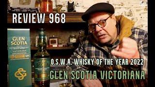 ralfy review 968 - Glen Scotia Victoriana @54.2%vol: (OSWA winner 2022)