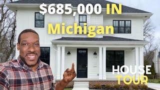 What $600K Gets You In Michigan | House Tour Tuesday W/ Bonus Driving Tour