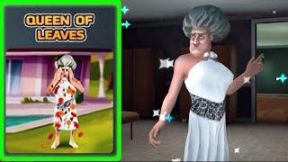 Scary Teacher 3D | miss T Queen of Leaves Walkthrough (iOS Android)