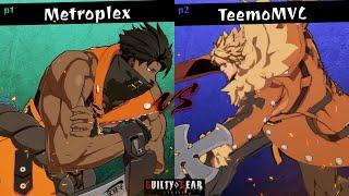 [Guilty Gear Strive]GGST Replay Metroplex(Chipp) vs TeemoMVC(Leo)