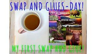 SWAP and GLUES-day! **1st Swap and Glue from @Creative Chica Hauls!**