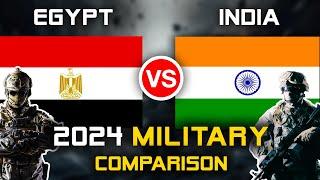 Egypt vs India Military Power Comparison 2024 | India vs Egypt Military Power 2024