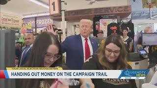 Law professor discusses Trump's grocery store gifts during PA campaign stop