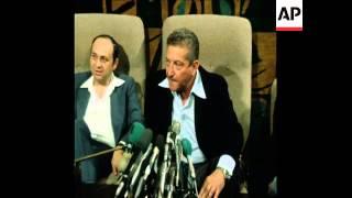 UPITN 2/1/80 WEIZMAN PRESS CONFERENCE ON RUSSIANS IN AFGHANISTAN