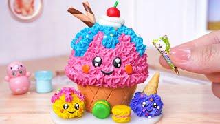 Cute Cake  Miniature Ice Cream Cake Decorating | 1000+ Miniature Buttercream Cake | Mini Cakes