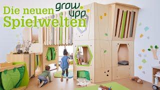 grow.upp Spielwelten – Träumen, spielen, Spannendes entdecken