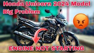 Biggest Problem In Honda Unicorn 2024 Model | Engine Not Working | A2R motoride