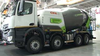 CIFA launches eco-friendly Energya truck mixer at INTERMAT 2015