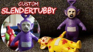 Scary Custom SlendyTubbies toy/ Horror game Toy