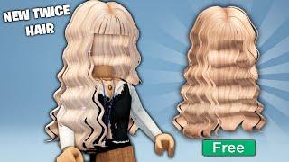 THIS IS INSANE OMG BLONDE FREE TWICE HAIR (1 DAY ONLY) ROBLOX HURRY!
