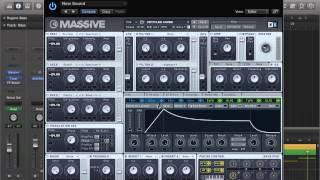 NI Massive - Reese & Dark Bass Sound - pt 1 - Reese Bass & Keytracking - How To Tutorial