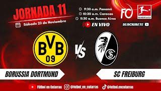 Borussia Dortmund VS SC Freiburg | BUNDESLIGA | Jornada 11 | CARRUSEL SABATINO