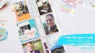 Project Life Process Video ~ Double Page Square Size + + + INKIE QUILL