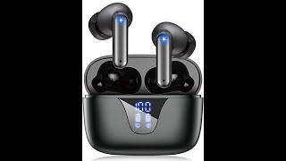 Amazon com  ZIUTY Wireless Earbuds, V5 3 Headphones 50H Playtime with LED Digital Display Charging C