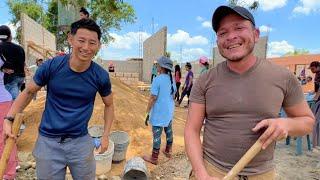 El actor MÁS DESTACADO de Honduras construye escuela conmigo | Edgar Flores de Sin Nombre