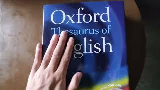 Oxford Thesaurus of English Review (3rd Edition)