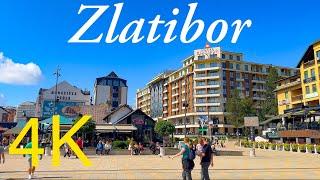 Zlatibor Serbia   September Walk ️ 2023 4K HDR 60fps Walking Tour Part 2 ▶︎Captions