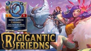 Many Gigantic Jungle Friends - 100% WINRATE - Legends of Runeterra