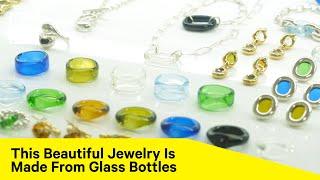 Zero-Waste Jewelry Company CLED Upcycles Glass Bottles