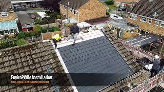 EnviroPVtile - Solar Roof Tile - New UK Product - Perfect Solar