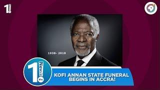 Kofi Annan state funeral begins in Accra! | News in One! | AmeyawTV