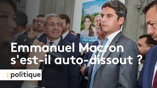 Emmanuel Macron s'est-il auto-dissout ?